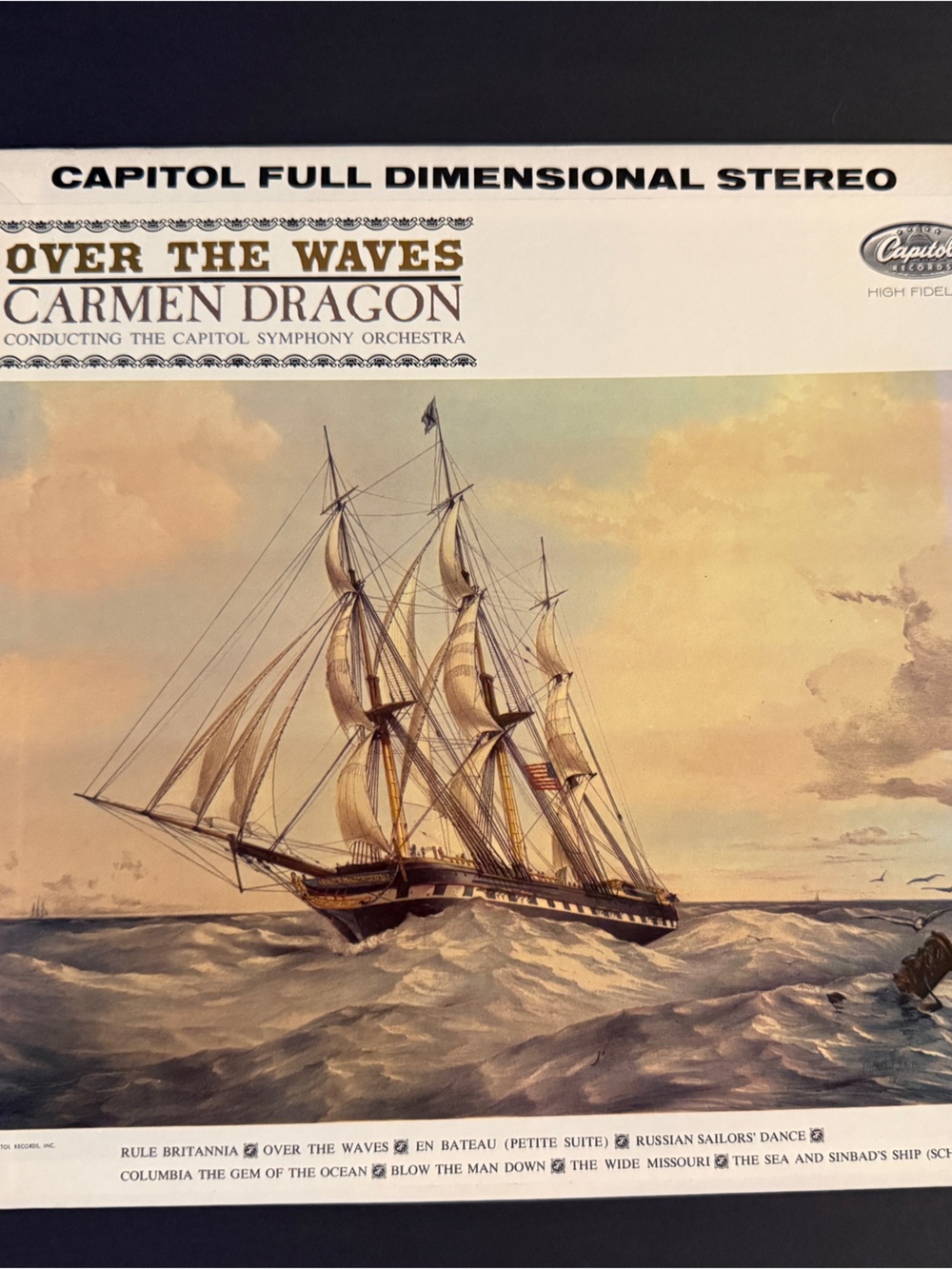 Over the Waves-Carmen Dragon- orchestra.